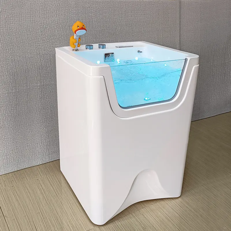 Pet Acrylic Swimming Tub Freestanding Grooming Salon Bathtub Outdoor Indoor Dog Bathtub for Pets