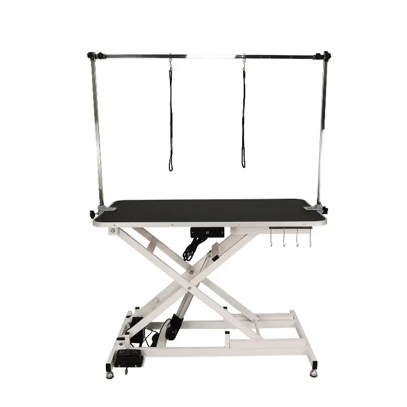 Oem Height Adjustable Foldable Electric Pet Grooming Table Pet Washing Table for Dog