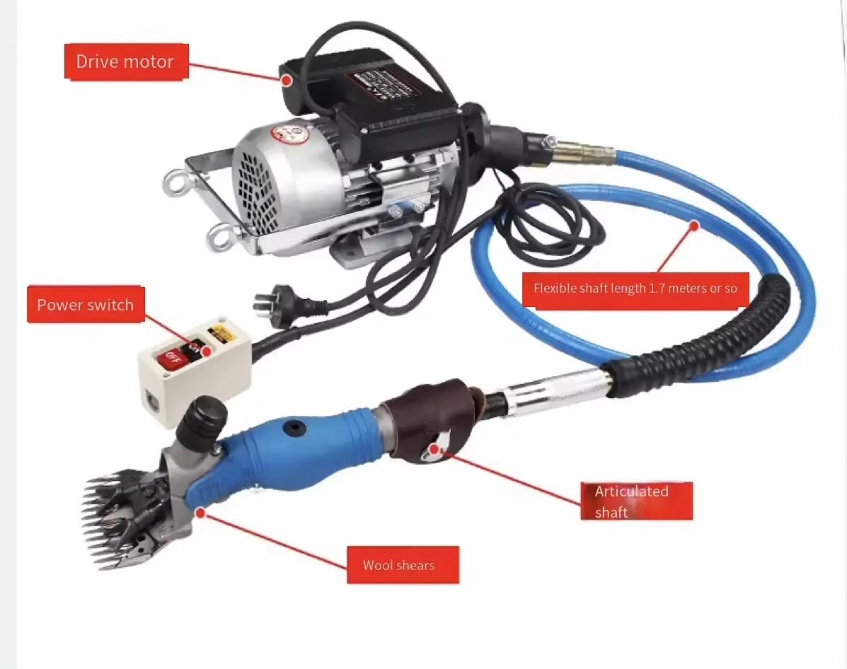 220V Electric Sheep Shears Machine for Animal Goat Sheep Horse Wool Cutter Goat Shearing Machine