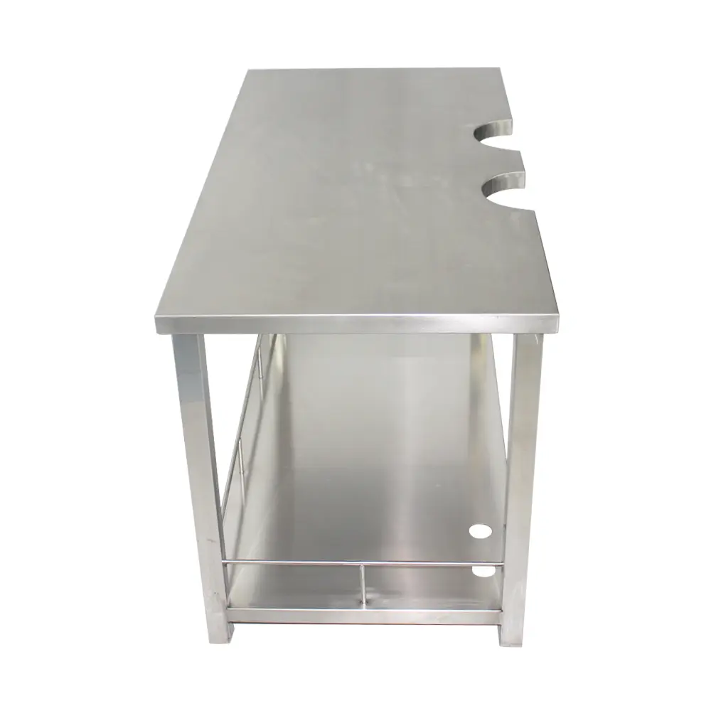 Professional Veterinary Stainless Steel Pet Surgical Table for B-mode Ultrasound Examination Vet Operating Table for Dogs