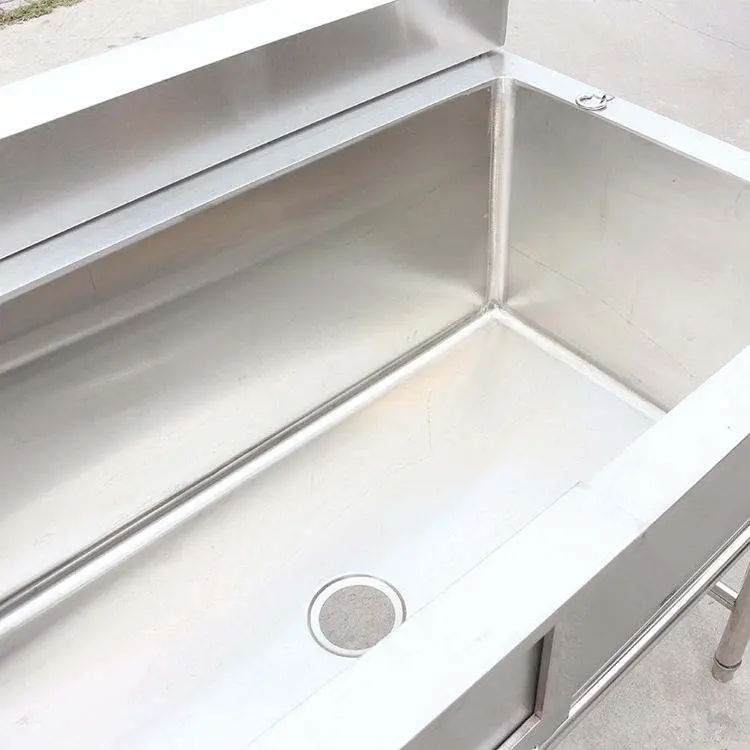 High-Quality Stainless Steel Adjustable Height Dog Bathtub Dog Shower Tub for Pet Grooming
