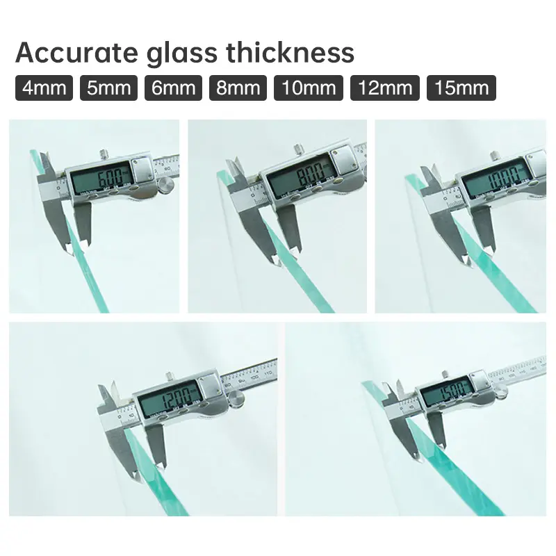 30cm-60cm Different Sizes 6 in 1 Rectangle Glass Fish tank Set Low Iron Glass Aquarium tank ultra clear Glass