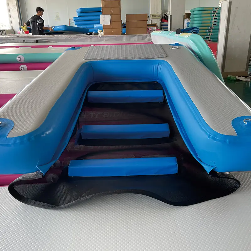Direct Dog Plank Ladder Climbing Platform With Non-Slip Pad Inflatable Dog Plank and Slide Ramp