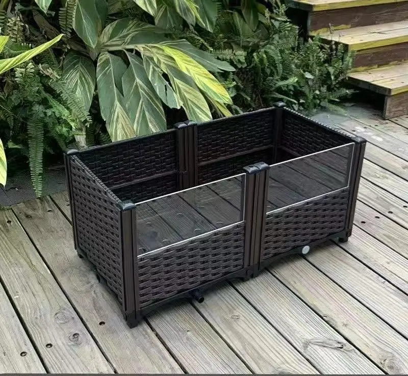 Turtle Tank Breeding Ecological Box Sun Landscape Half Water Platform Climbing Platform Large Turtle Breeding Box