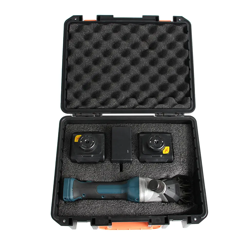 Professional Cordless Electric Wool Sheras,21V Rechargeable Shearing Clipper with 6 Speed and Two Lithium Batteries Sheep Shears