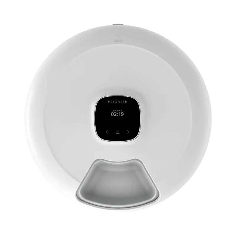 Smart Electronic Auto 6 Meal Trays Cat Dog Timed Treat Feeder Tray Automatic Pet Food Dispenser Pet Bowls Feeders