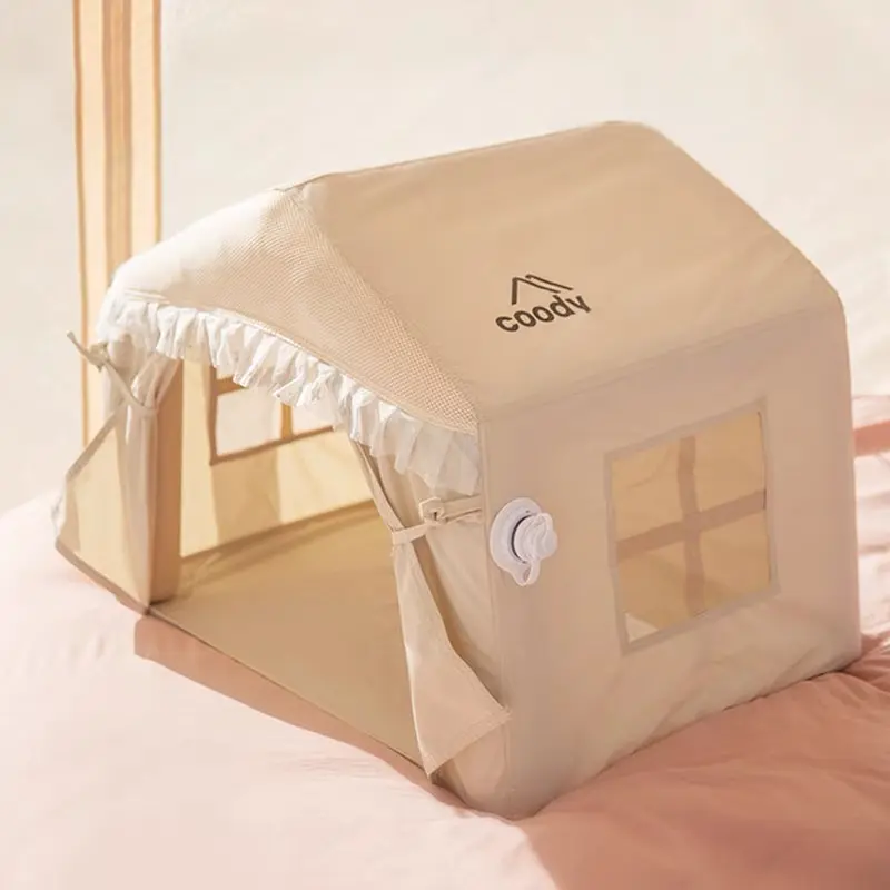 Wholesale Customsized  Luxury Inflatable Tent for Dog Cat House  Pet House Indoor & Outdoor