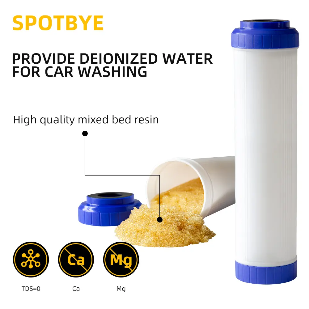 Home Garage Water Machine Lab Ultra Pure Water 0 Tds Deionized Water Filter System