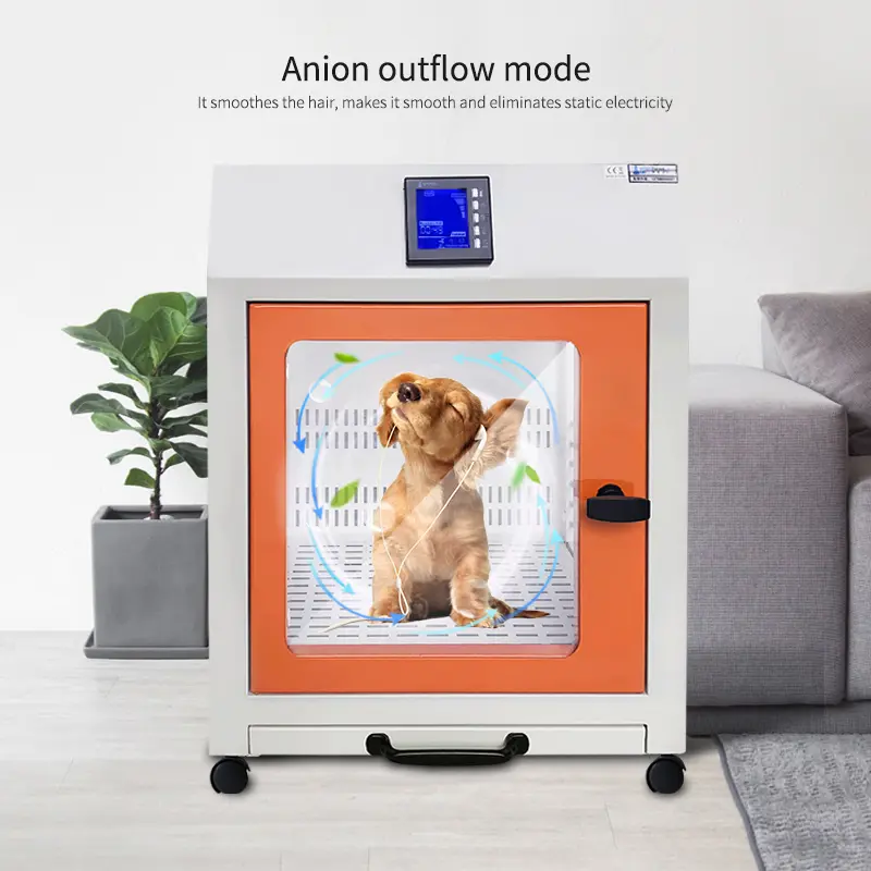 G1-S Small Pet Hair Dryer Cabinet Intelligent Dryer Machine Cat Dryer Box Pet Hair Grooming & Cleaning  Drying Cabinet