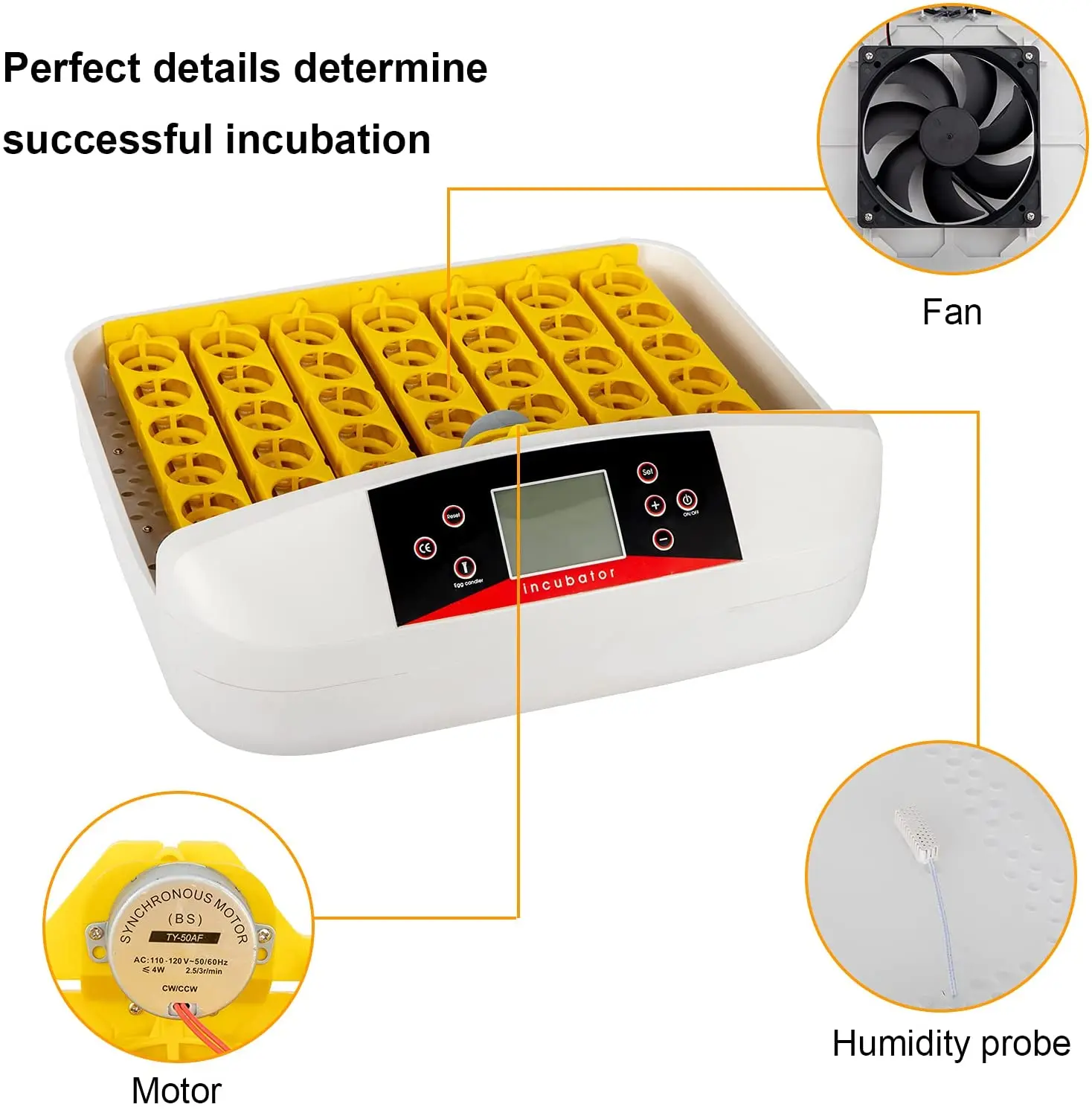 Hot Sale Full Automatic Hatching Machine Multi Layer Incubator Egg Incubator YZ-56A