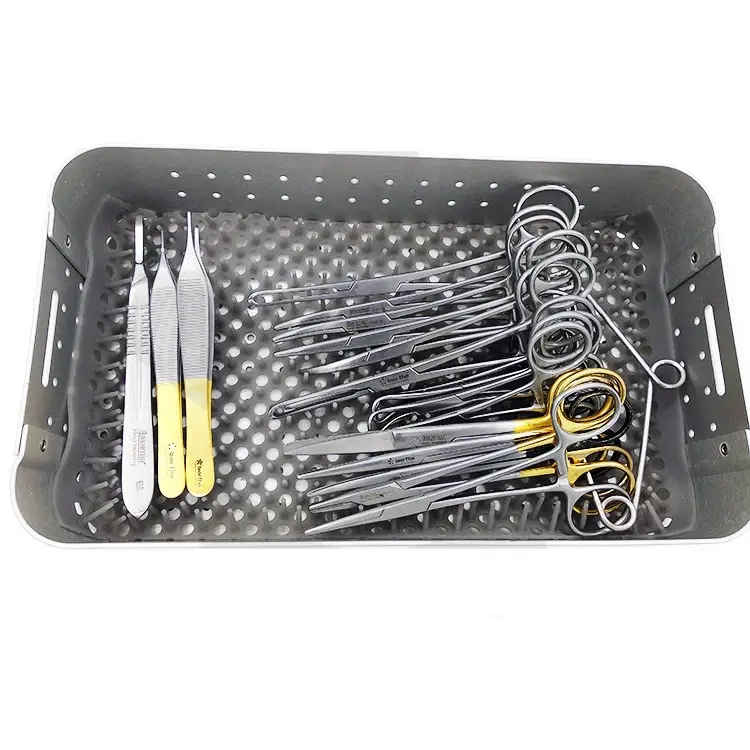 Veterinary Pets Small Animal General Instrument Kit Minor Full Surgical Instrument Set