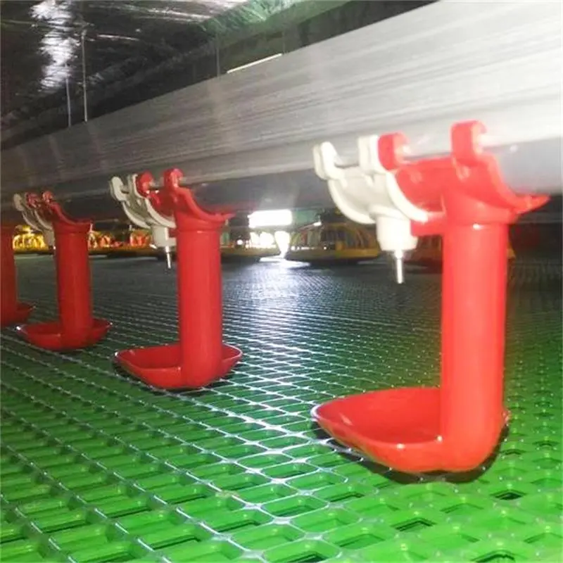 Factory sale automatic poultry nipple drinker watering feeder with CE