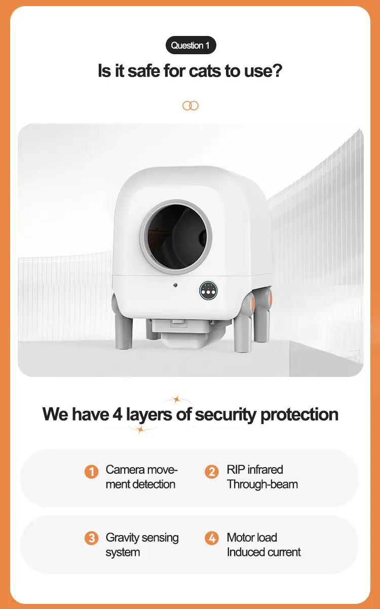 Smart Cat Sand Pot Fully Automatic Self -cleaning Big Cat Toilet Automatic App Remote Automatic Cat Sand Box