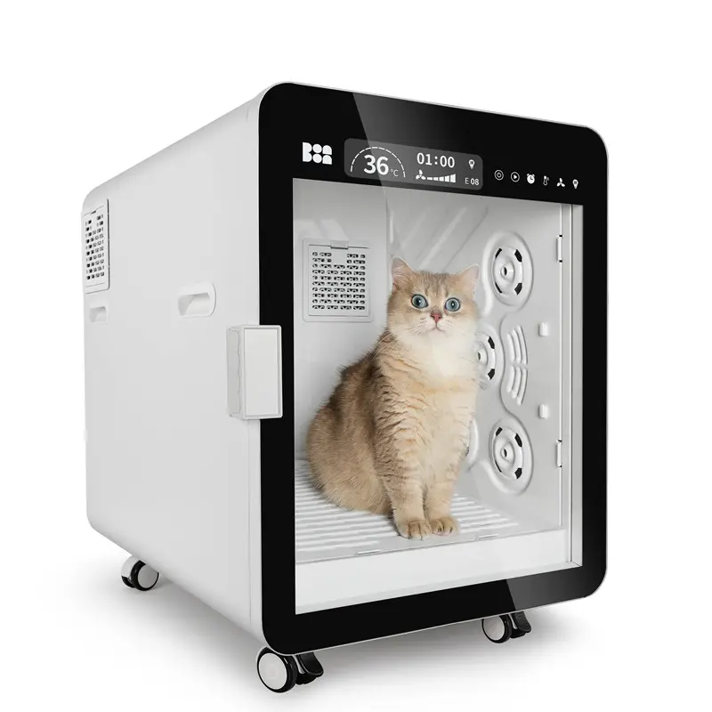 New Style Pet Hair Drying Room Smart Automatic Cabinet Cat Dog Dryer Box
