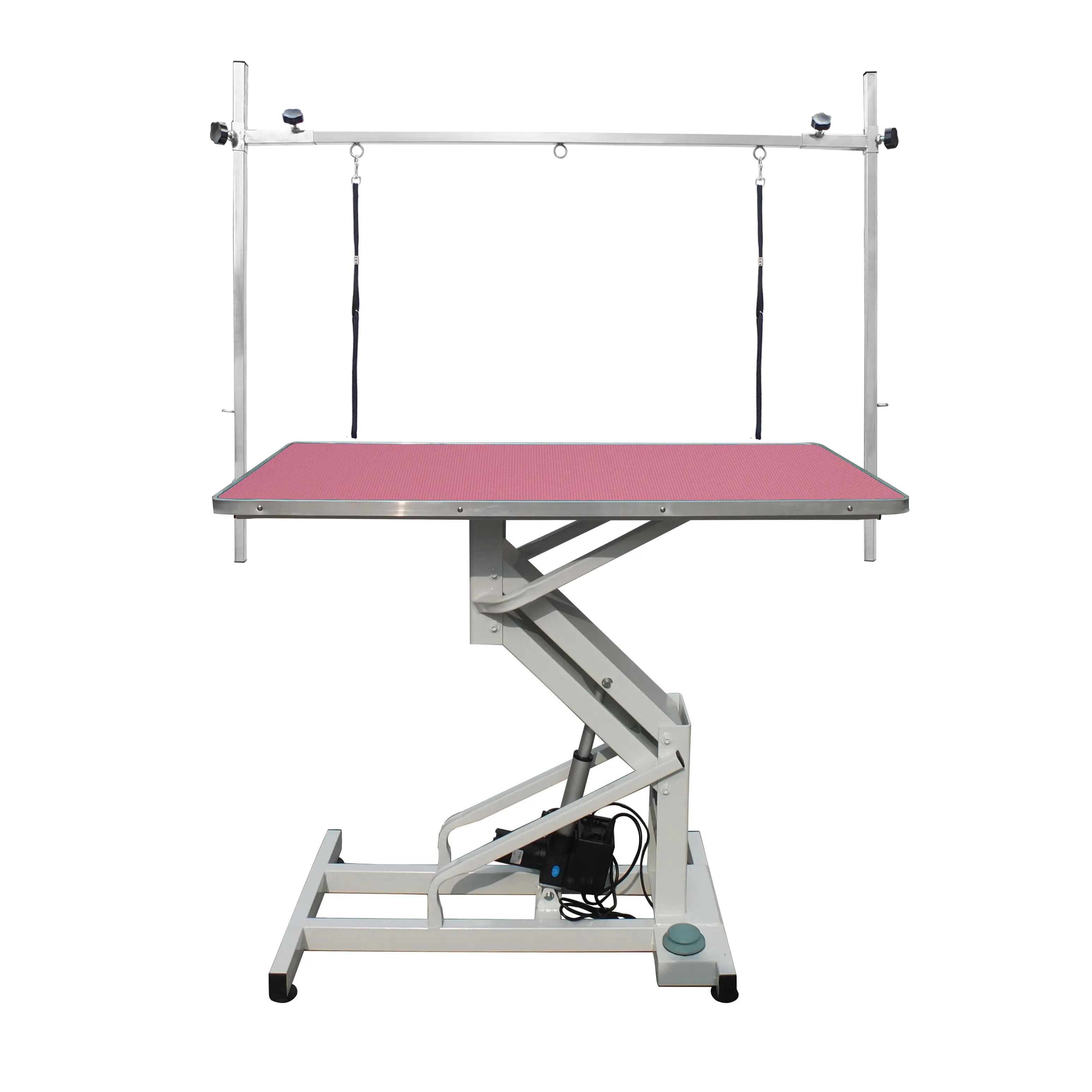 Professional Veterinary Equipment Electric Lifting Silicone Surface Pet Dog Grooming Table