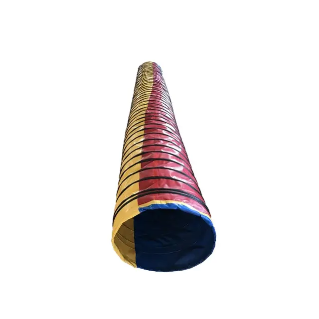 24 inch High Quality PVC Dog Outdoor Agility Training Tunnel
