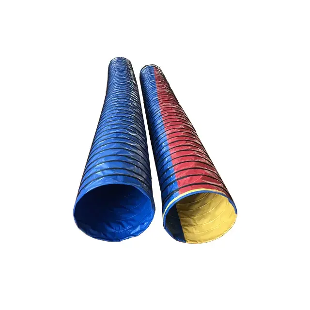 24 inch High Quality PVC Dog Outdoor Agility Training Tunnel