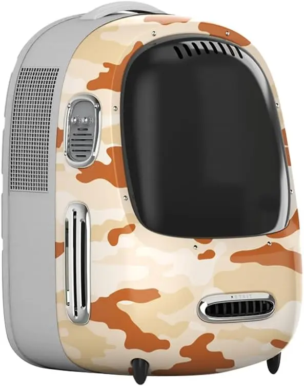 Luxury Large Portable Cabin Backpack for Cats and Dogs Transparent Breathable Aviation Case for Outdoor Travel