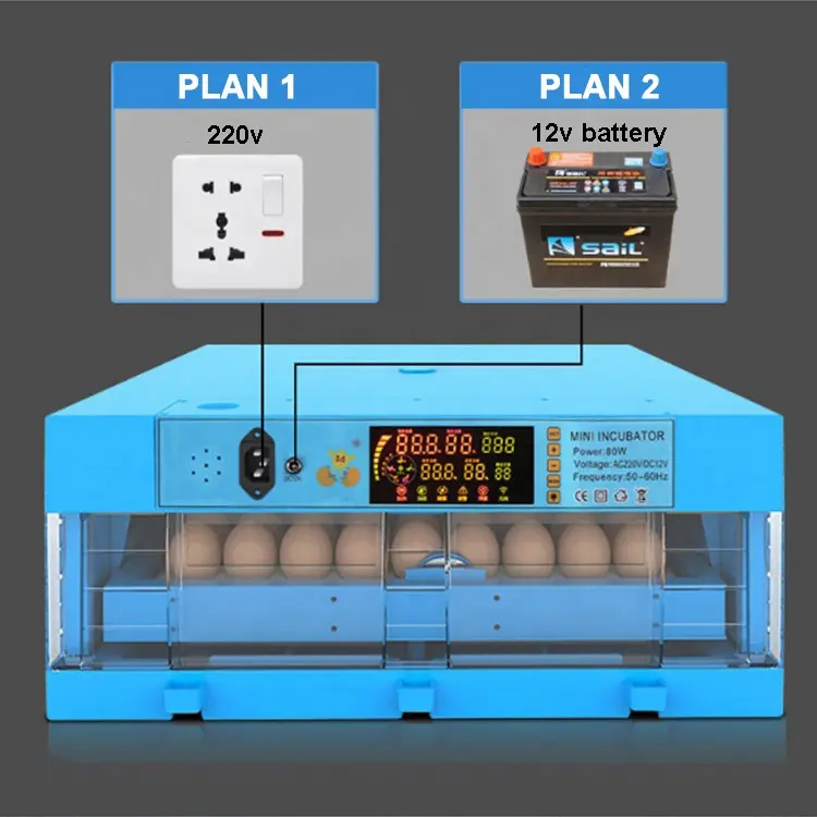 Chicken Egg Incubator and Hatchery Fully Automatic Duck Incubator for Hatching Eggs/