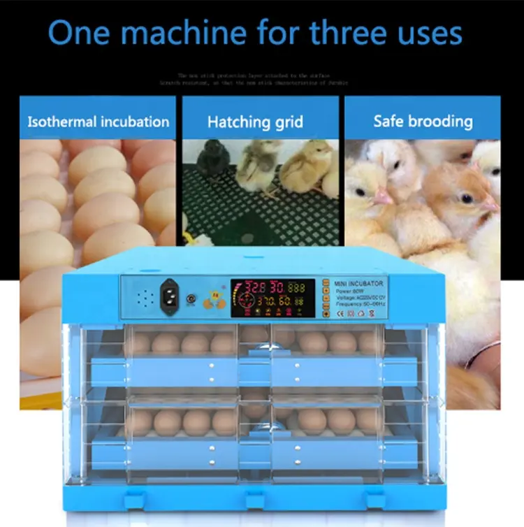 Chicken Egg Incubator and Hatchery Fully Automatic Duck Incubator for Hatching Eggs/