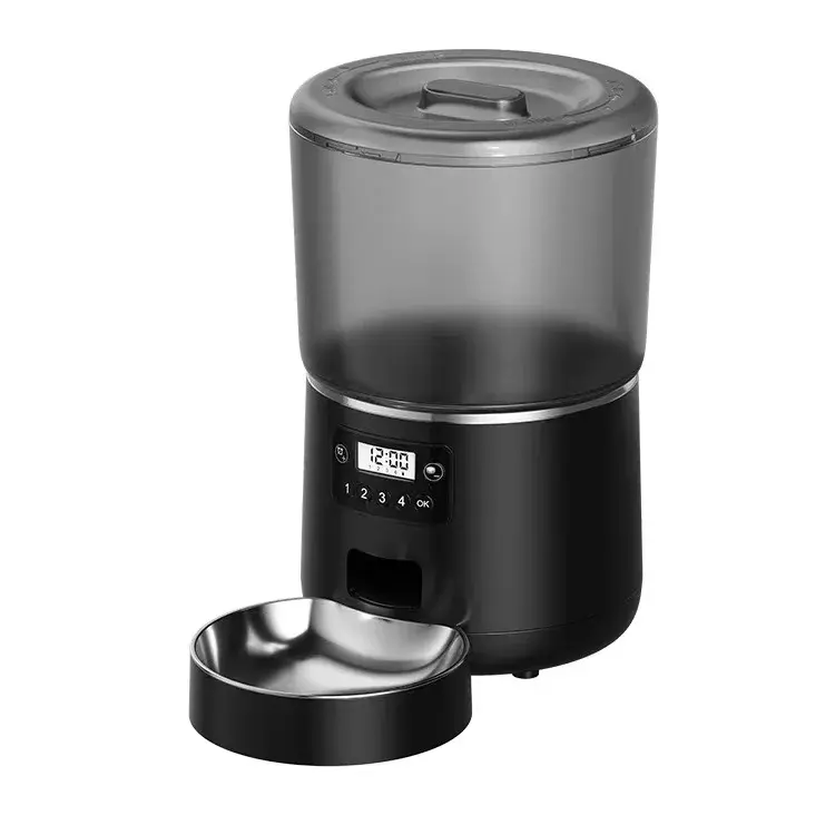 iPetDog 3L Smart Tuya APP Remote Cat and Dog Food Dispenser Timed Quantitative Food Output Automatic Pet Food Feeder