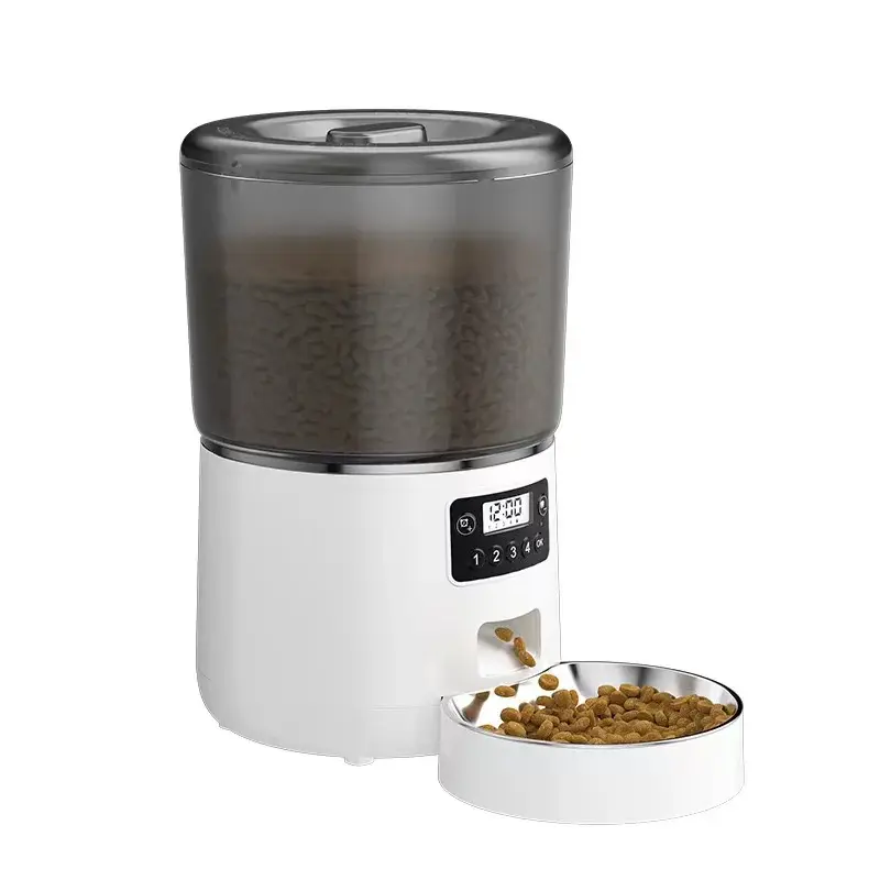 iPetDog 3L Smart Tuya APP Remote Cat and Dog Food Dispenser Timed Quantitative Food Output Automatic Pet Food Feeder