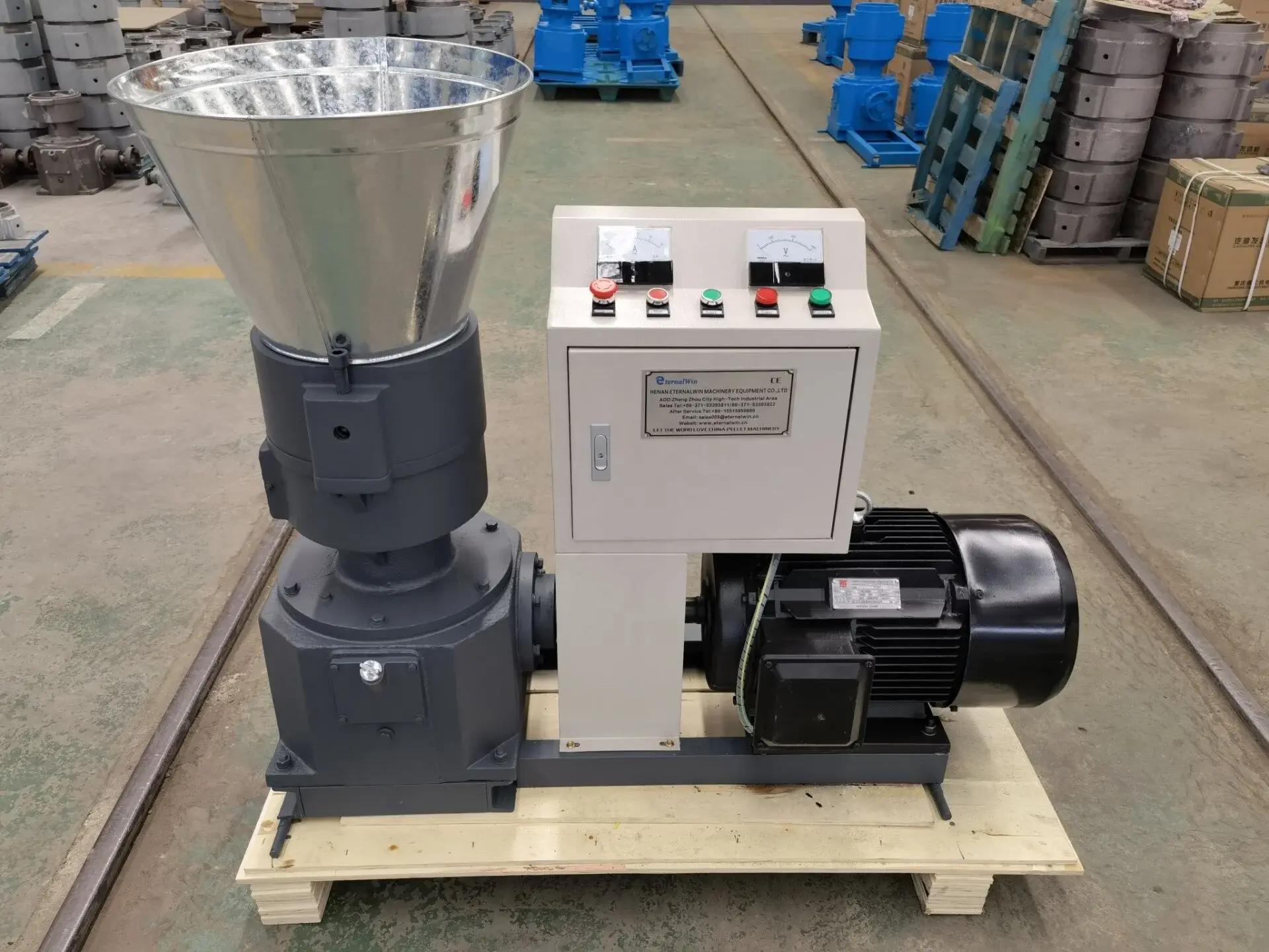 Feed pellet machine for large farms Cattle and sheep fattening forage feed extruder Fish bait pelletizer