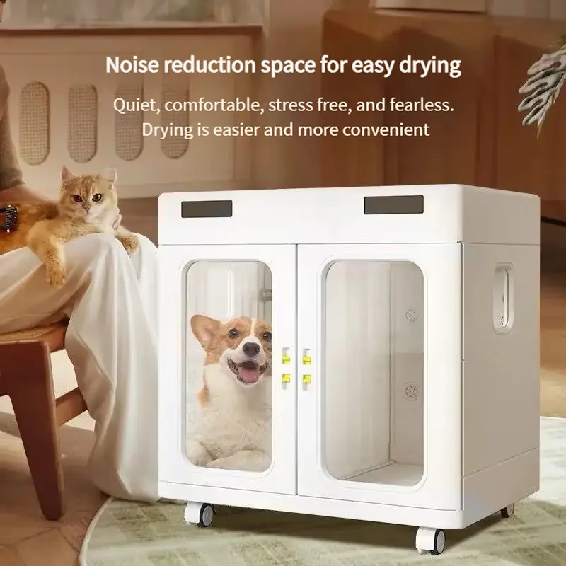 High Cost Performance Professional Cat Dog Blower Automatic Pet Hair Dryer Box for Easy Transportation