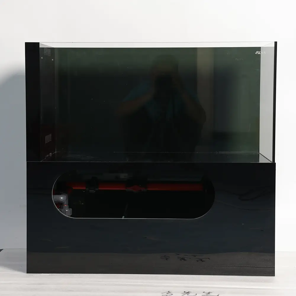 Factory Price Ecological Desktop Integrated Fish Tank Multi-size Ultra White Clear Glass Aquarium