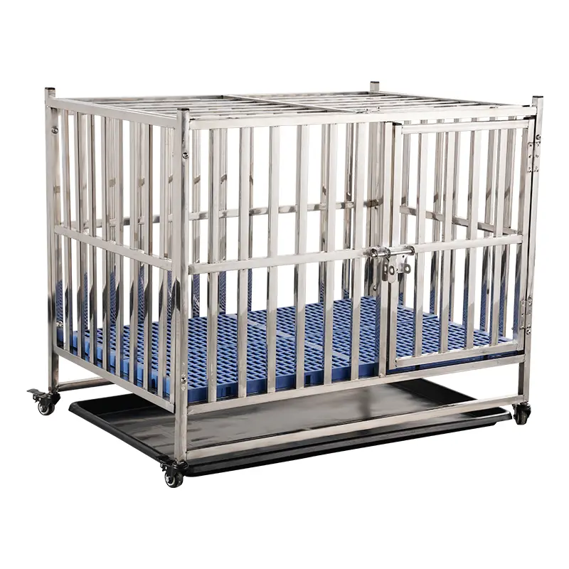 Easy to Install Heavy Duty Dog Cage Strong Metal Kennel and Crate for Medium and Large Dog Cages for Sale Cheap