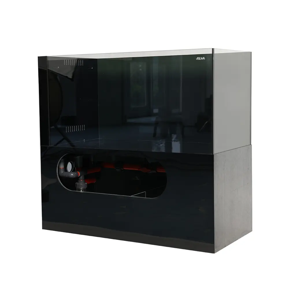 Factory Price Ecological Desktop Integrated Fish Tank Multi-size Ultra White Clear Glass Aquarium