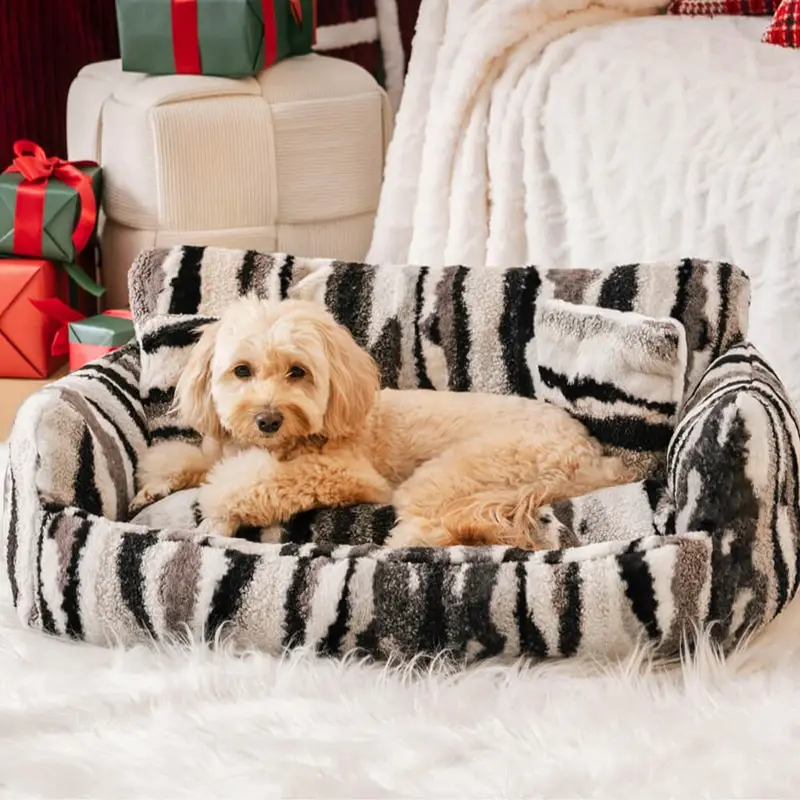 Comfortable Luxury Dog Sofa Disassembled Pet Sofa Bed Cat Sofa Soft Bed for Cat Puppy Pet Supplies Dog Products