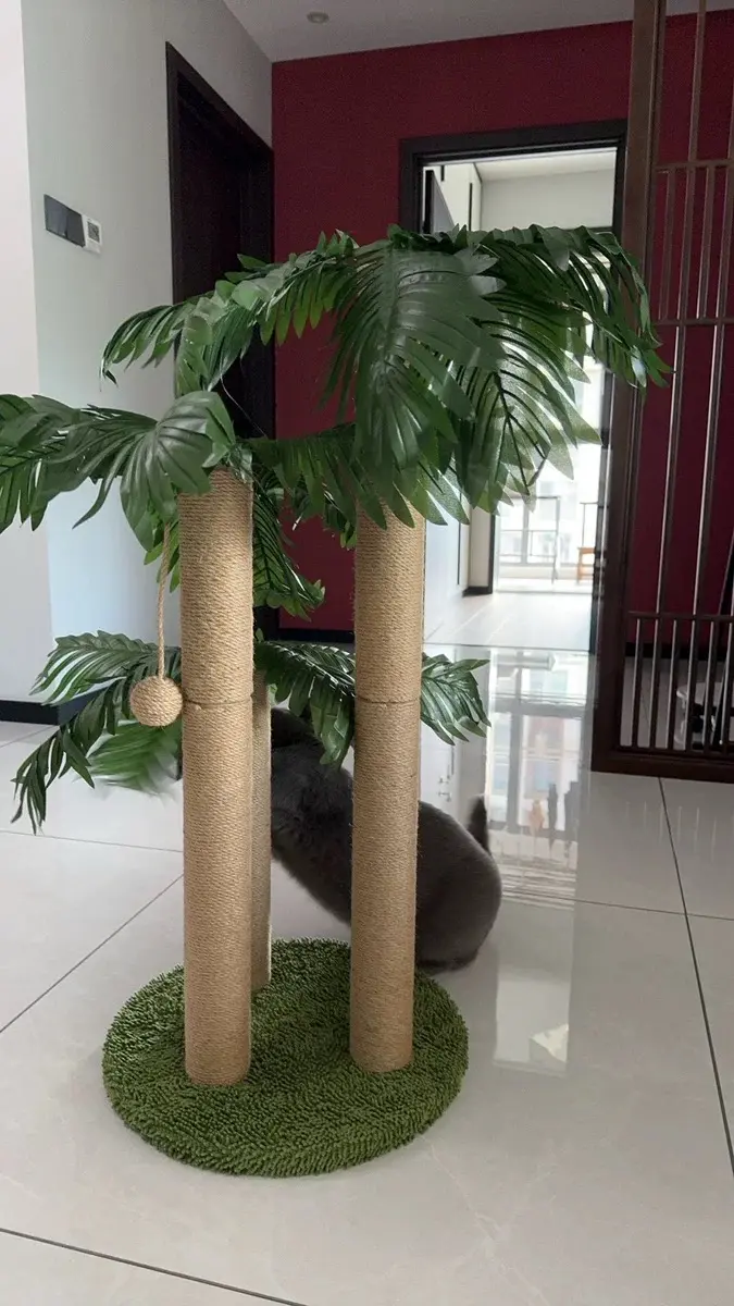 Cat Scratching Post Vertical Cat Scratching Board Tree-shaped Cat Climbing Frame Wear-resistant and Does Not Occupy Space
