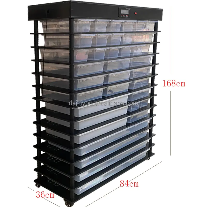 New 4 Kinds of Bathtub-sized High-quality Reptile Artificial Feeding Rack Baby Snake Gecko Turtle Horned Frog Breeding Cabinet