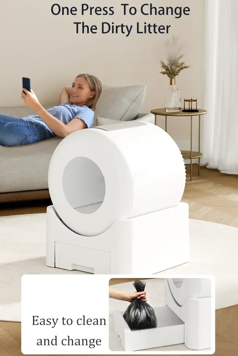 Wholesale Price OK Sample Self Cleaning For Cats - Automatic Litter Box