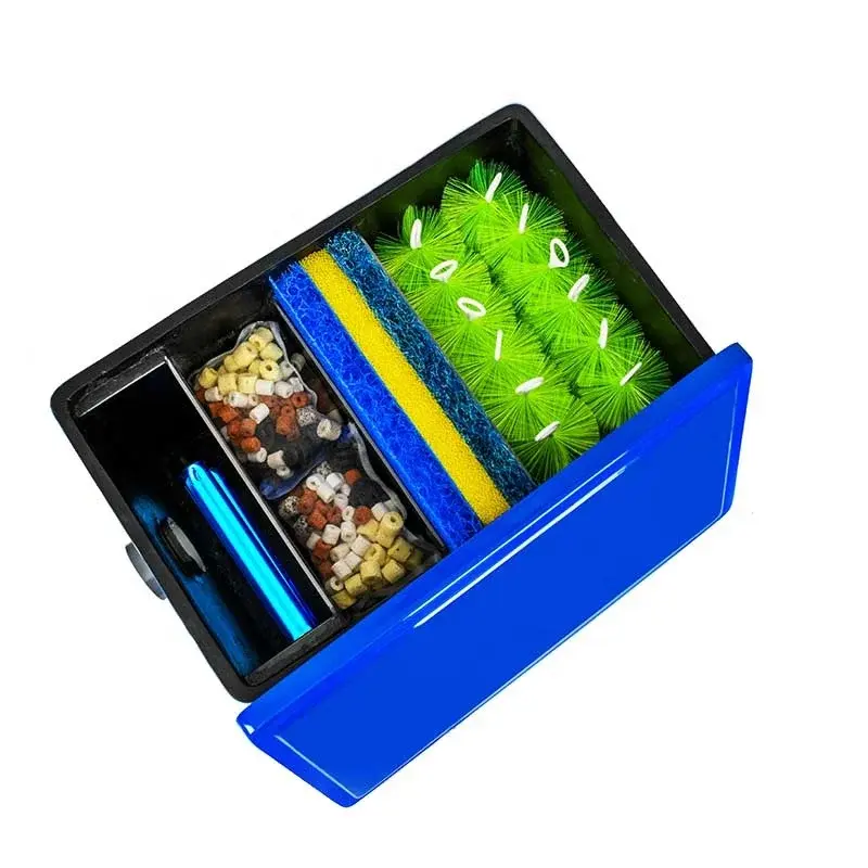 Manufacture NB-3 Fiberglass Fish Pond Filter Water Circulation Filtration System Outdoor Courtyard Koi Pond Filter Box