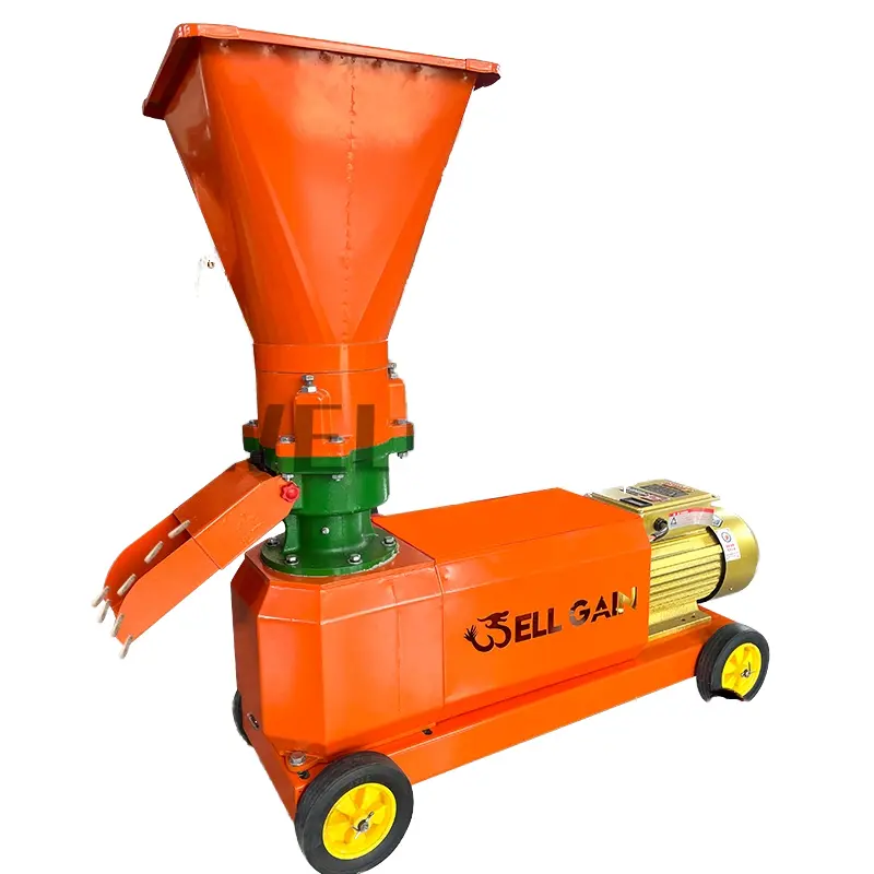 New 220V Small Home Breeding Feed Processing Equipment Making Straw Corn Capsules for Chicken Duck Rabbit Pig Sheep Cattle