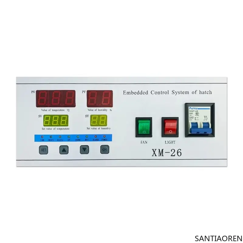 XM-26 Egg Incubator Accessories AC160V-240V Automatic Temperature Humidity Controller
