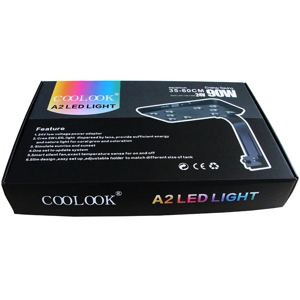 Aquariums Lights Full Spectrum Marine Reef Coral Light for Saltwater Freshwater Aquarium Fish Tank Aquatic Plants LED Lighting