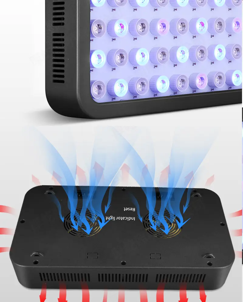 Avatar 165w Full Spectrum Panel Led Aquarium Light Dimmer Change Spectrum Coral Reef Light Fish tank Salt Water Lamp for Plants