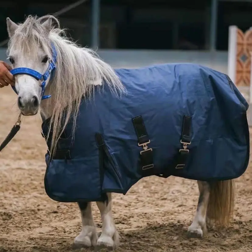 Horse Equine Equipment Waterproof Outdoor Horse Winter Rug Comfortable Horse Sheet Cotton Polyester Polybag Oxford