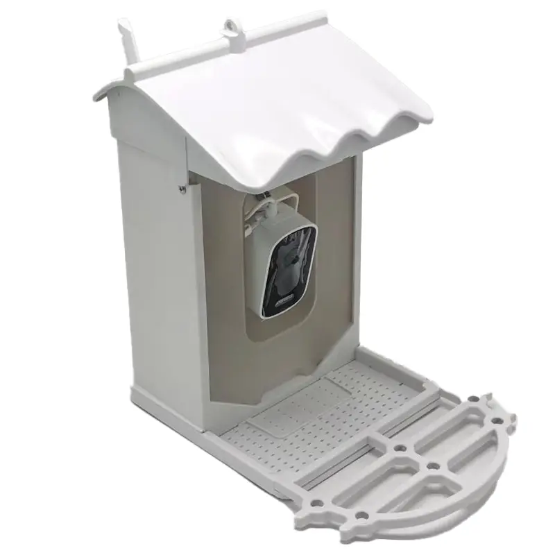 IP65 Waterproof Outdoor APP Control Smart Bird Feeder with Camera Solar Power Color Night Vision AI Identify Bird Species
