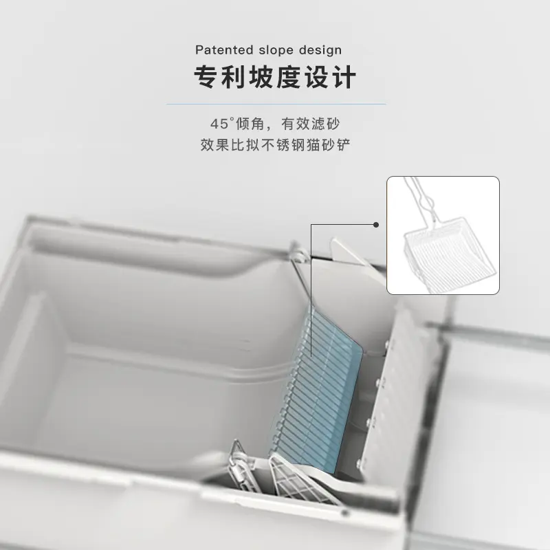 Large Capacity Cat Litter Box Closed Plastic Sand Box for Cats Pet Toilet Anti Splash Cat Tray Cleaning Bath Basin Supplies