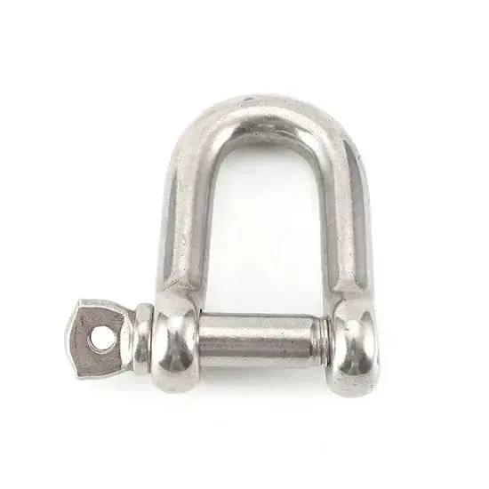 Wire Cable Rigging Accessories Hardware Bow Shaped Shackle  D Shackle