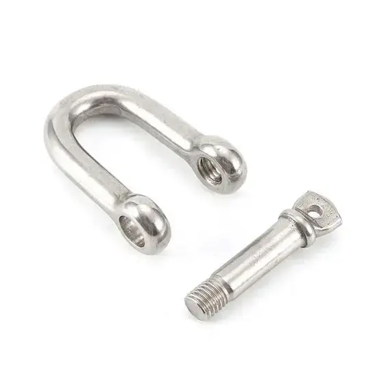 Wire Cable Rigging Accessories Hardware Bow Shaped Shackle  D Shackle