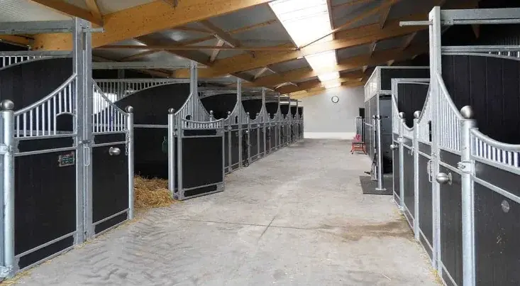 Smart Stables Premium European Architectural Design Indoor Horse Barns Well Equipped horse tools