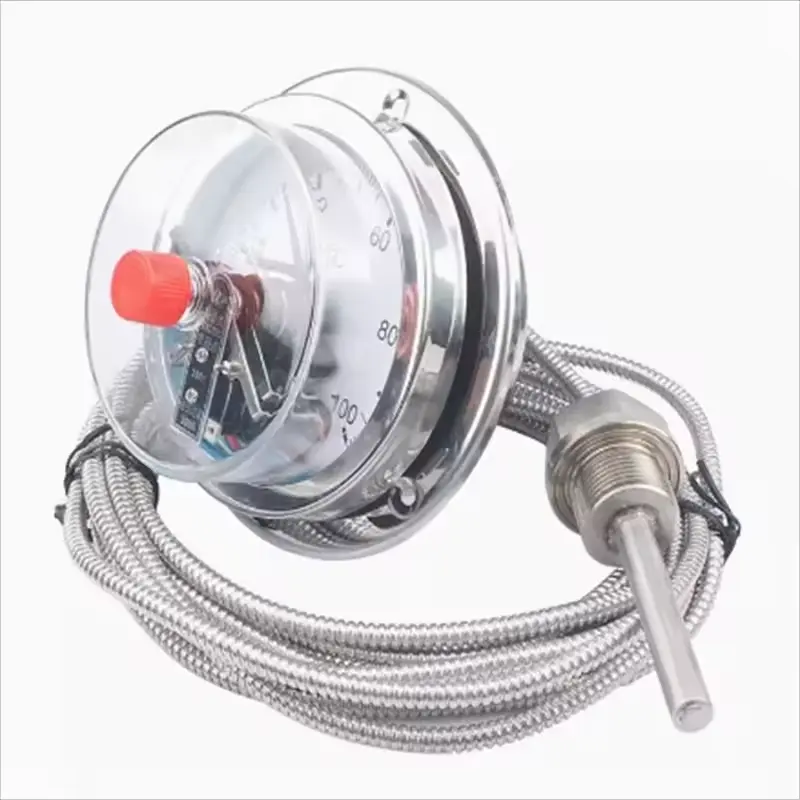 Electric Contact Pressure Type Thermometer, Transformer, Remote Thermometer for Boiler Use