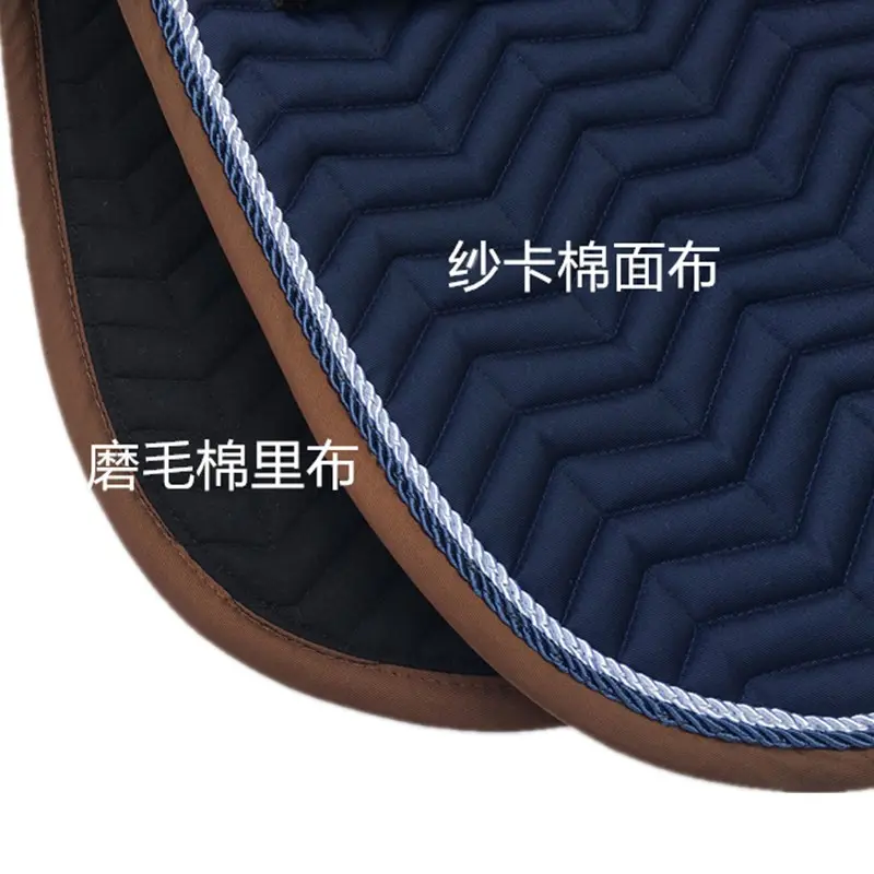 Saddle pads, equestrian supplies, red, blue, dark green shock-absorbing non-slip breathable sweat drawer