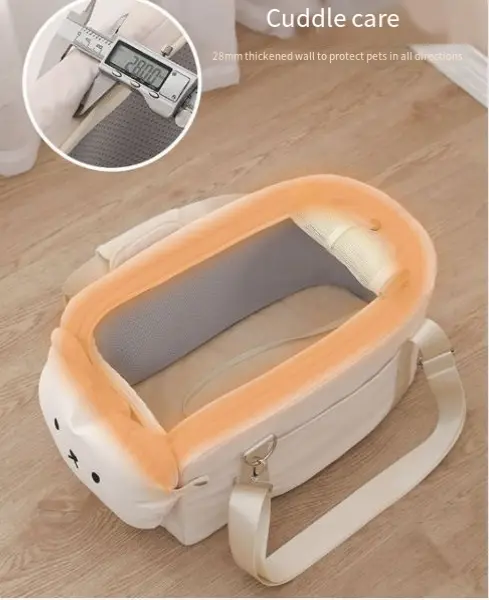Multifunctional Pocket Soft Folding Pet Travel Tote Bag, Can Carry Pet Tote Bag, Large Capacity High Appearance Level