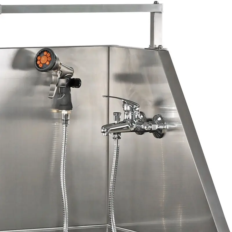 Dog Bath Tub Hot Sale Pet Grooming Stainless Steel Large Pet Bathing Dog Bath Tub Electric Lifting Salon Wash Wholesale Custom a